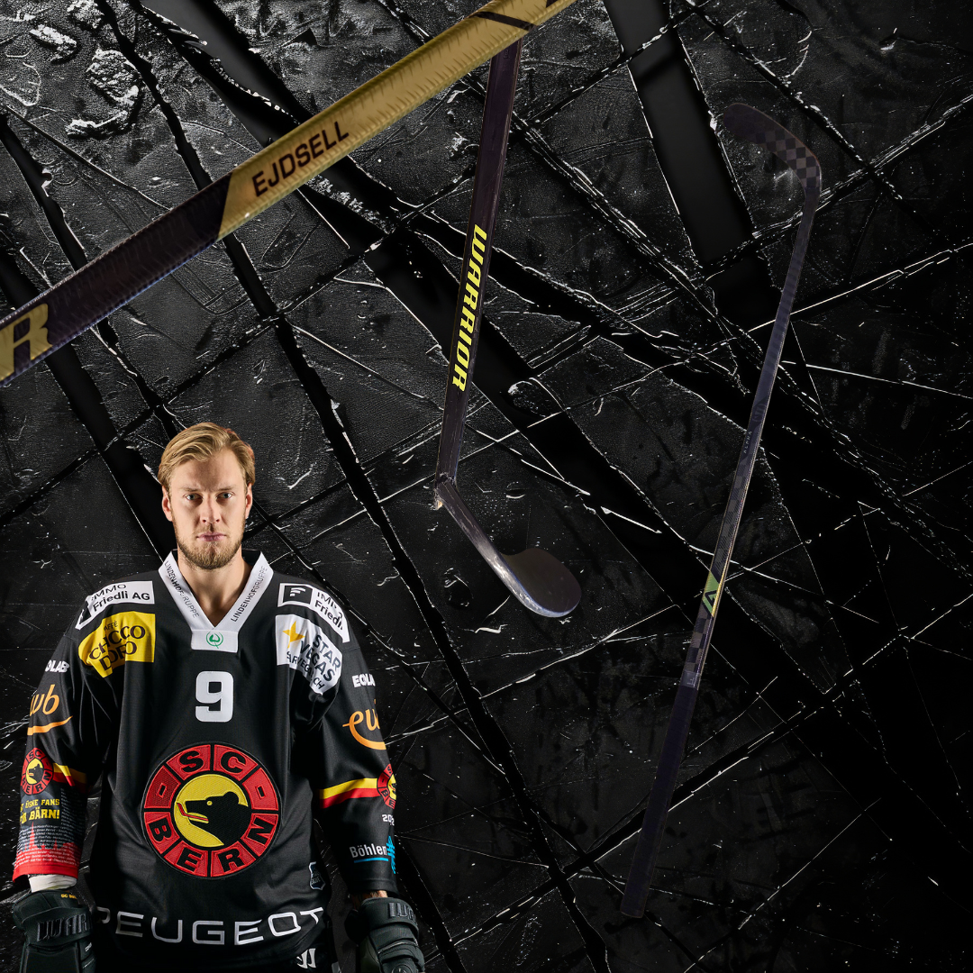 Victor Ejdsell's gebrochener Stock