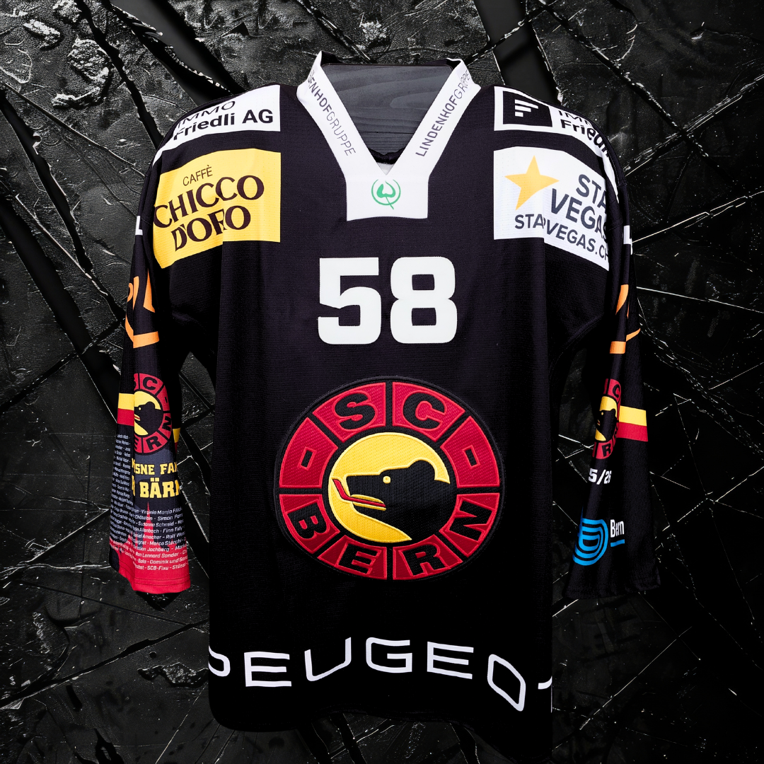 Gameworn Dress #58 Romain Loeffel