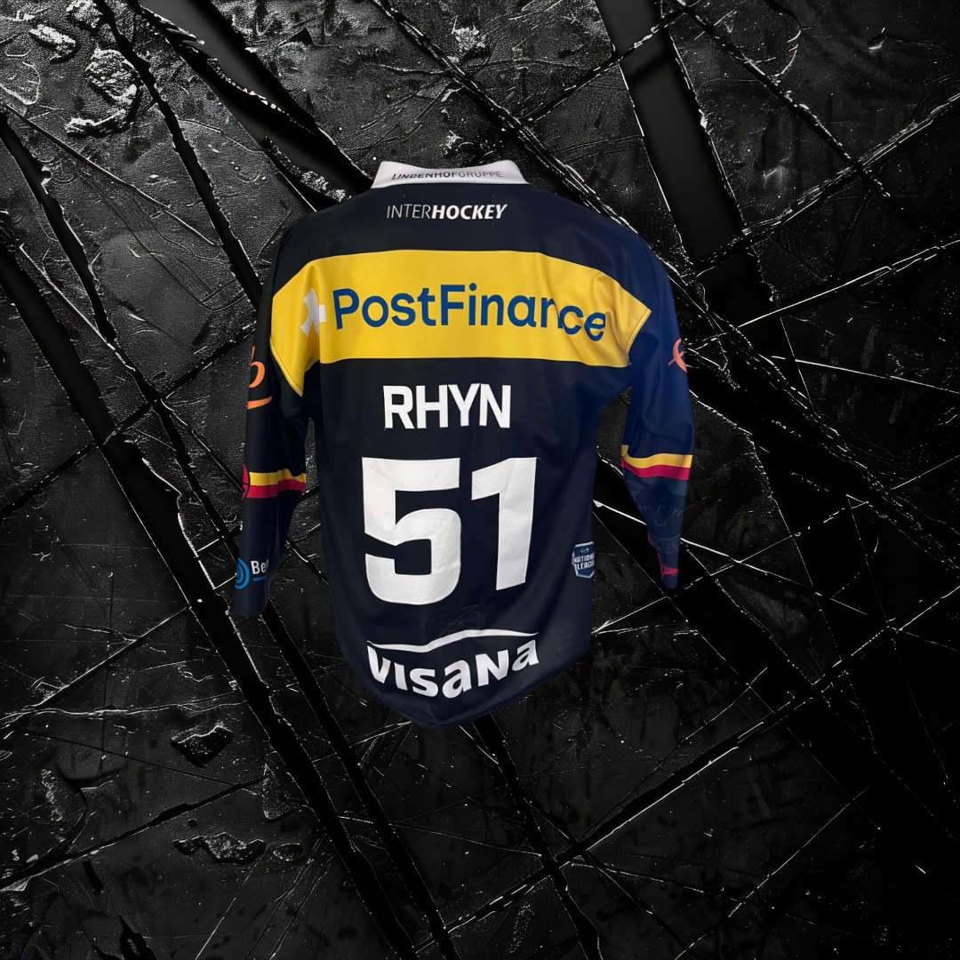 Gameworn Trikot von Nils Rhyn