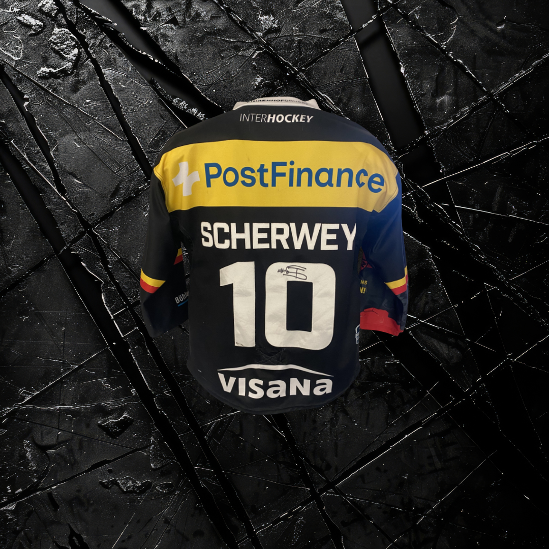 Gameworn Trikot von Tristan Scherwey
