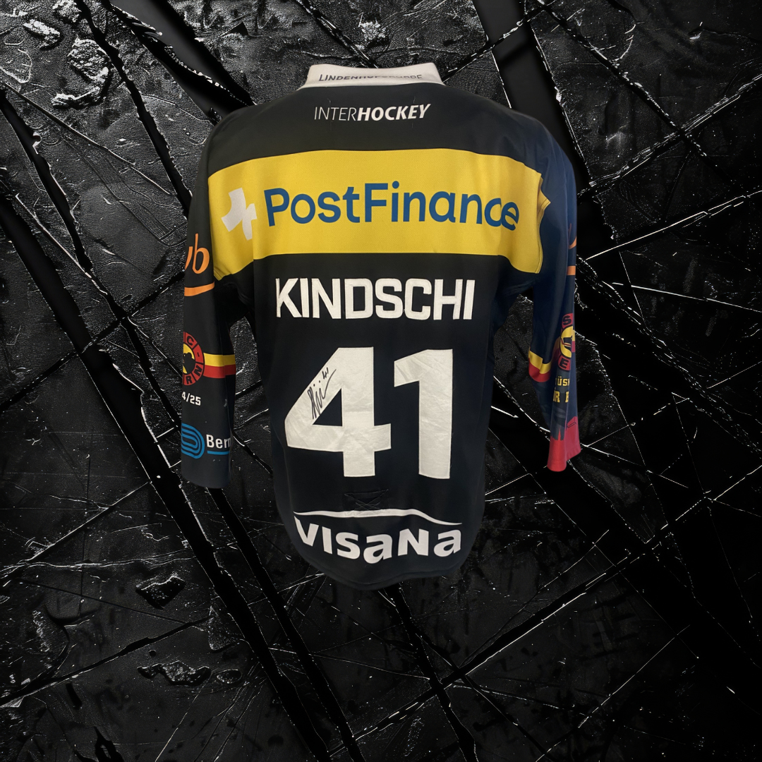 Gameworn Trikot von Simon Kindschi