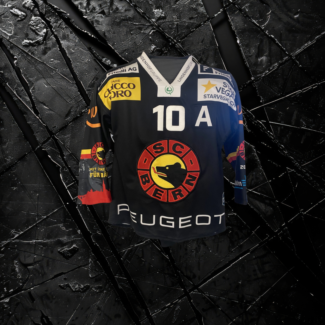 Gameworn Trikot von Tristan Scherwey