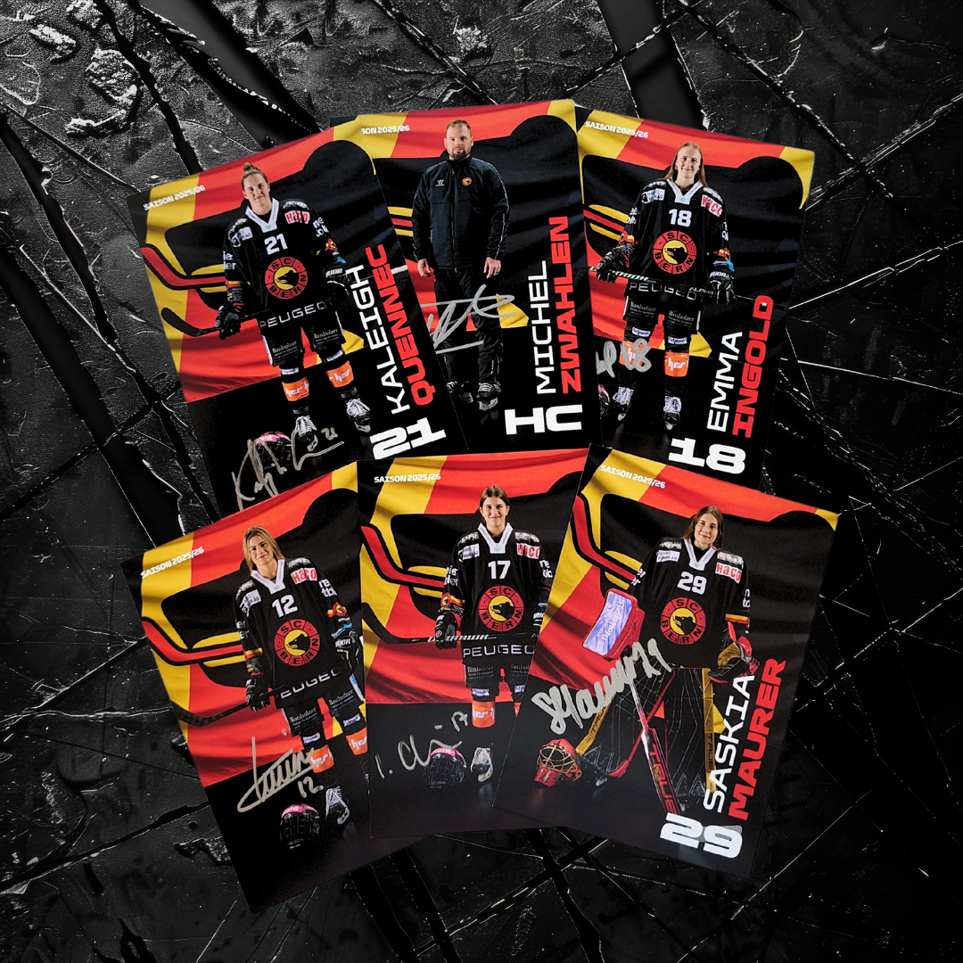 SCB Autogrammkarten-Set 25/26 Frauen