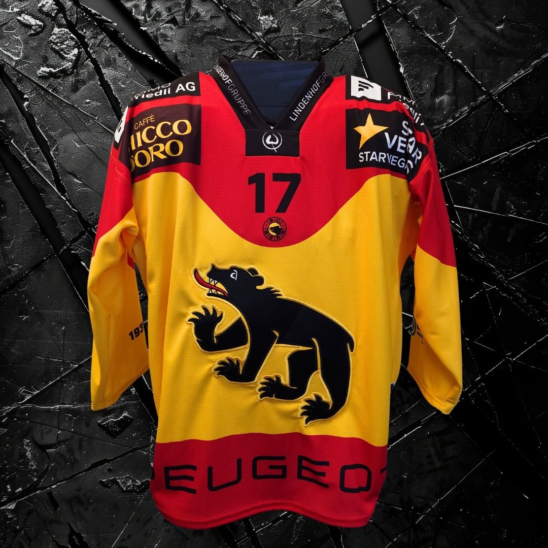 Matchworn Dress Jubiläumsspiel #17 Levin Moser