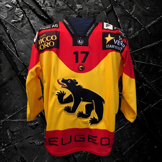 Matchworn Dress Jubiläumsspiel #17 Levin Moser