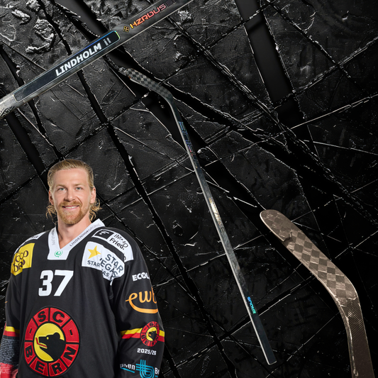 Anton Lindholm's gebrochener Stock