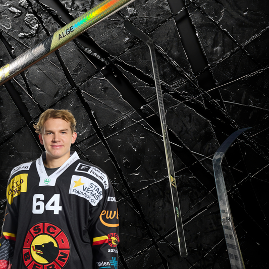 Mats Alge's gebrochener Stock