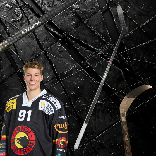 Fabian Ritzmann's gebrochener Stock