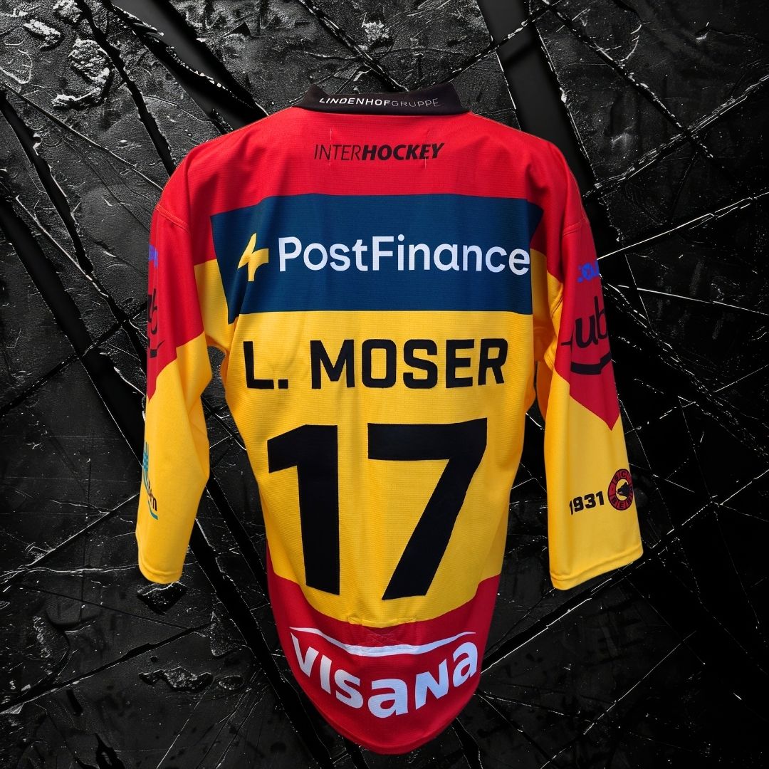 Matchworn Dress Jubiläumsspiel #17 Levin Moser