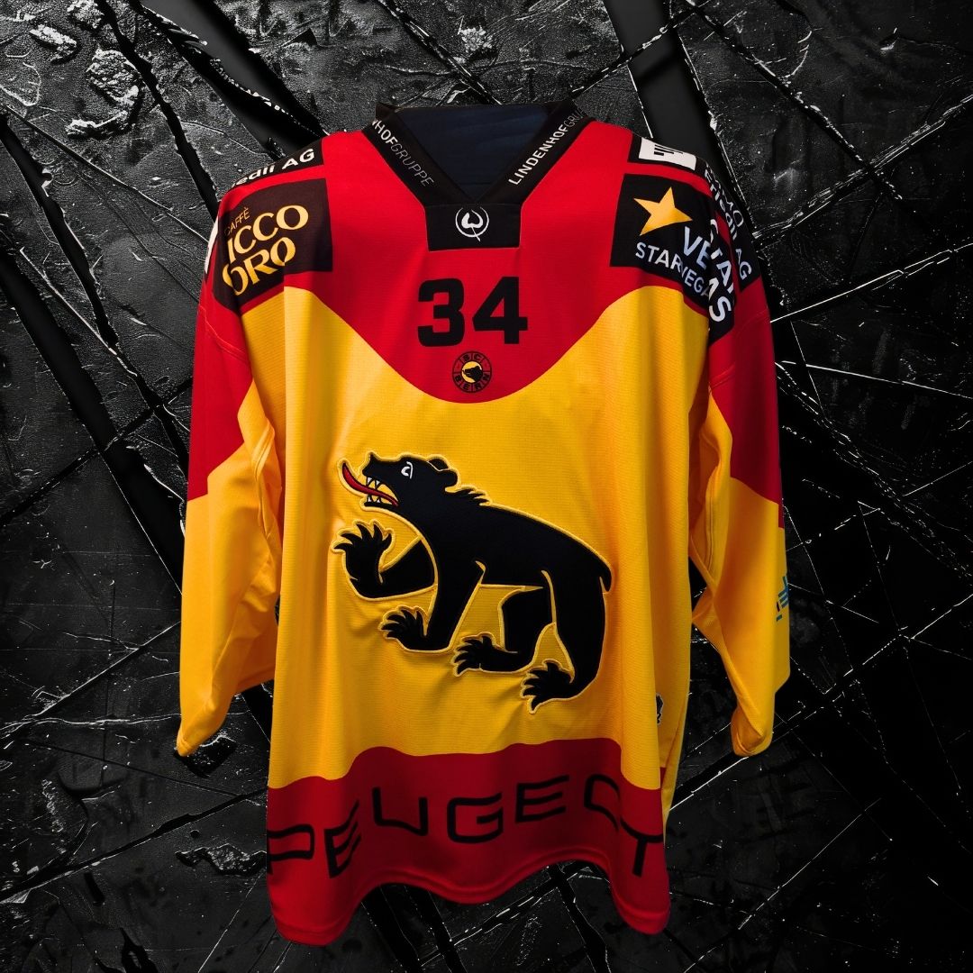 Matchworn Dress Jubiläumsspiel #34 Andri Henauer