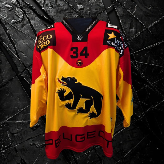 Matchworn Dress Jubiläumsspiel #34 Andri Henauer