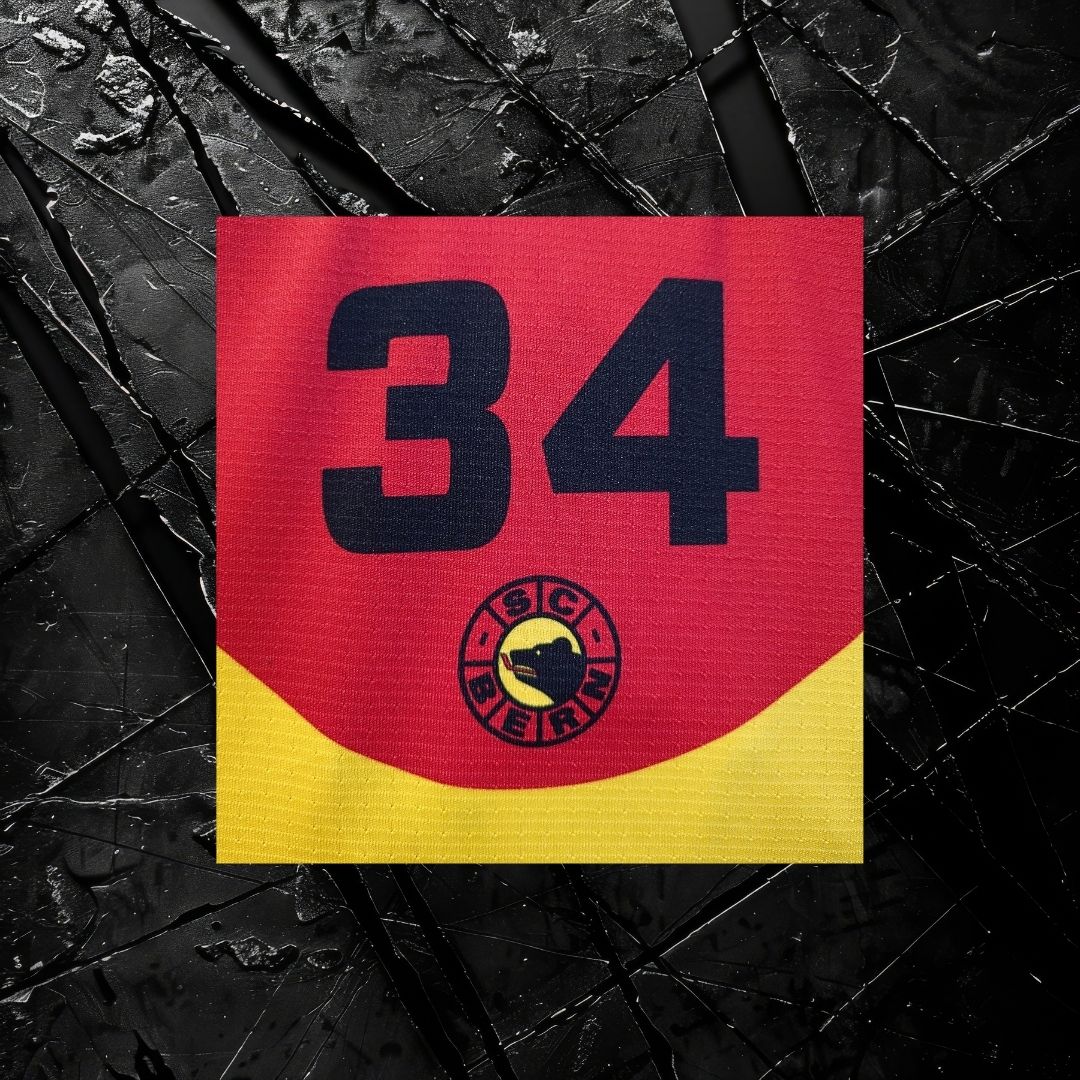 Matchworn Dress Jubiläumsspiel #34 Andri Henauer