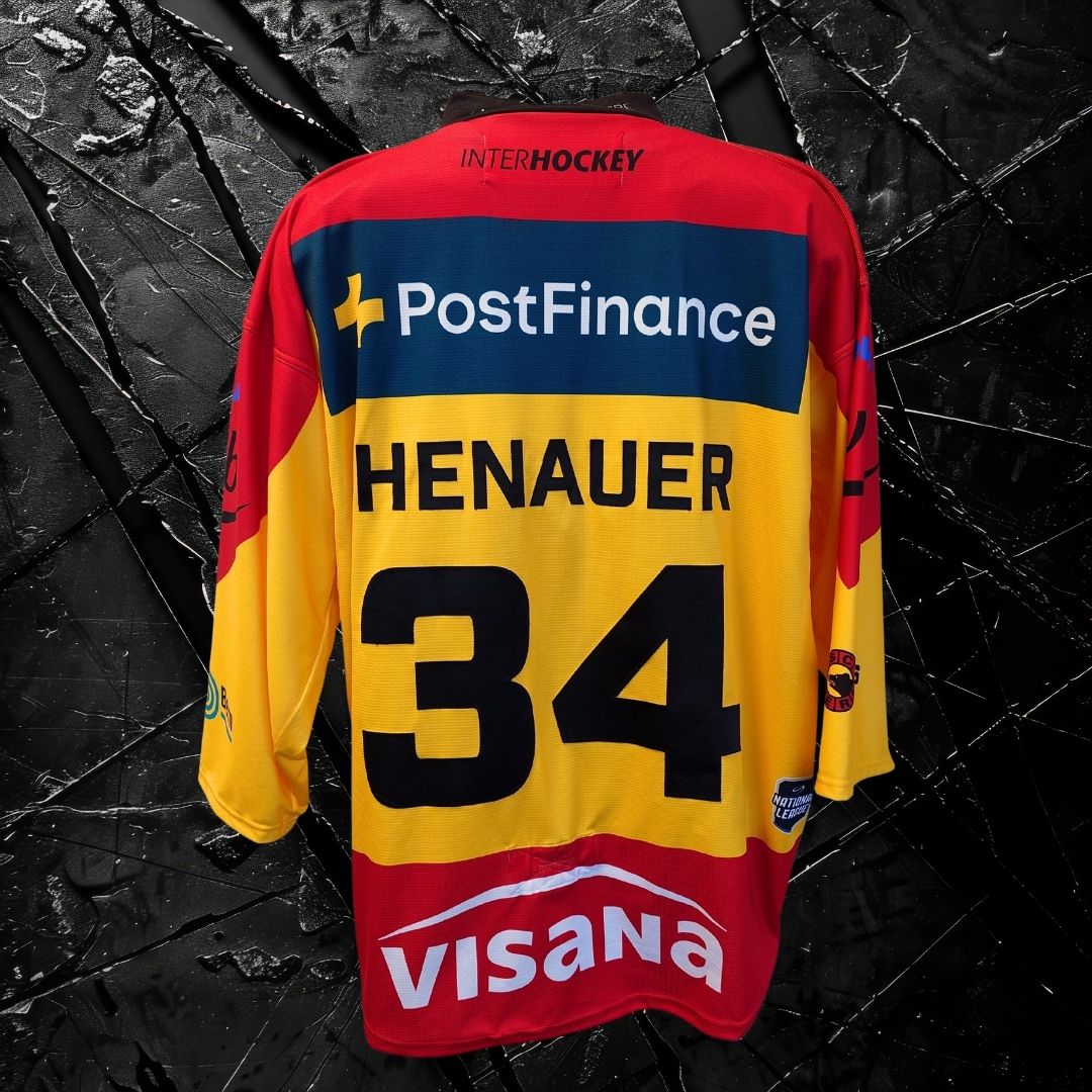 Matchworn Dress Jubiläumsspiel #34 Andri Henauer