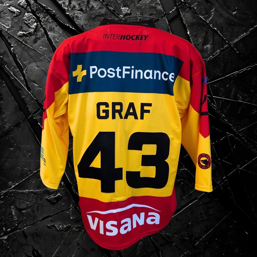 Matchworn Dress Jubiläumsspiel #43 Alain Graf