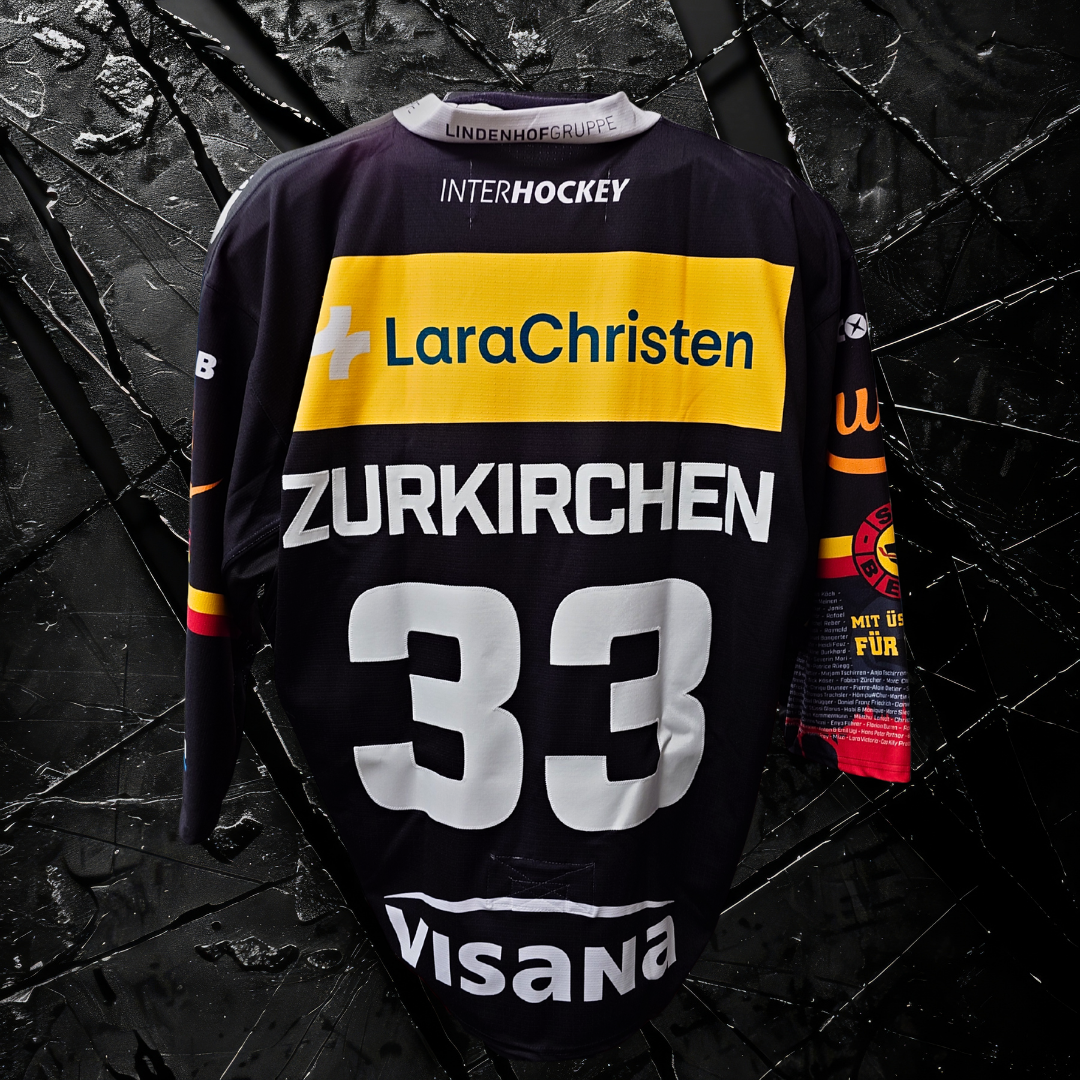 Gameworn Dress #33 Sandro Zurkirchen