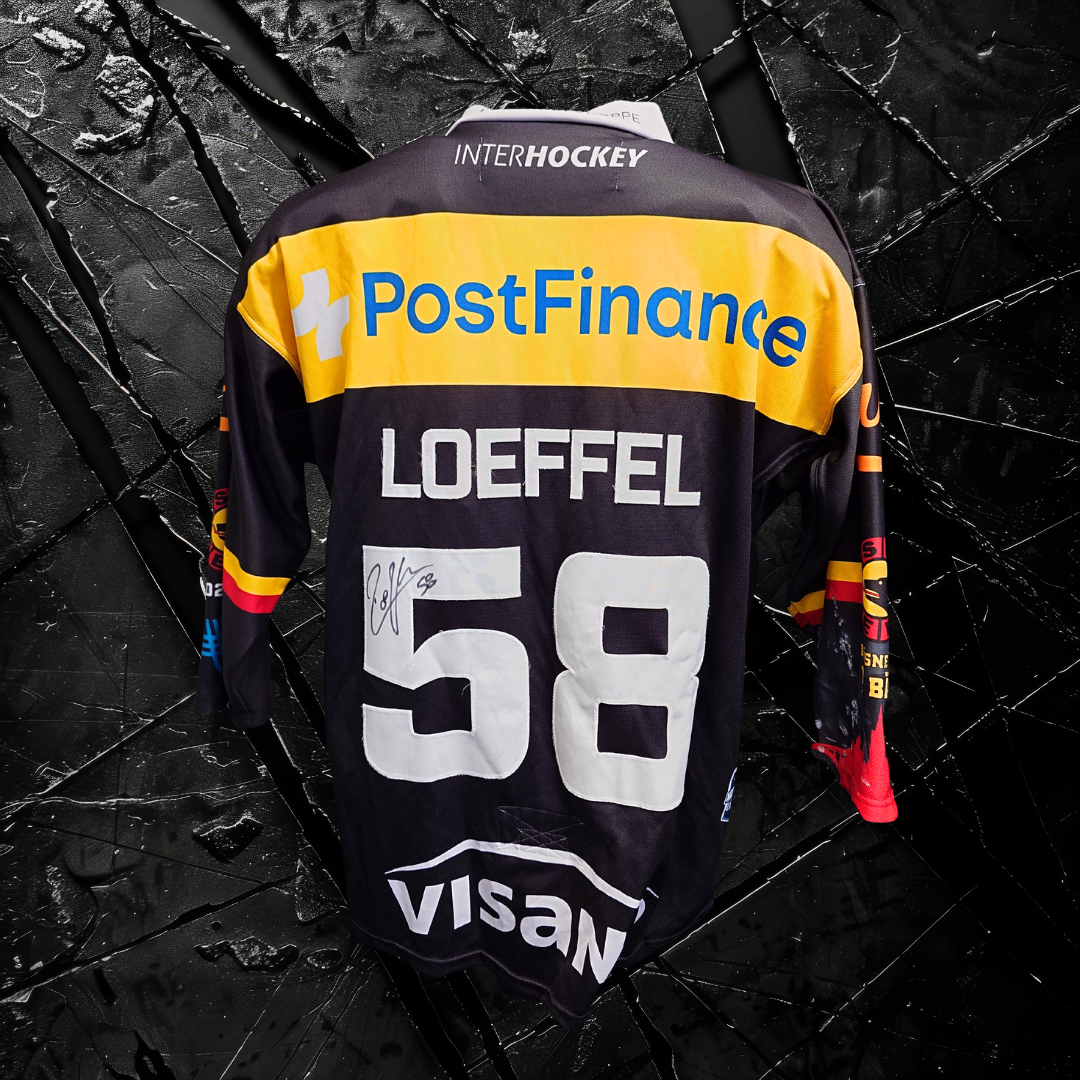 Gameworn Dress #58 Romain Loeffel