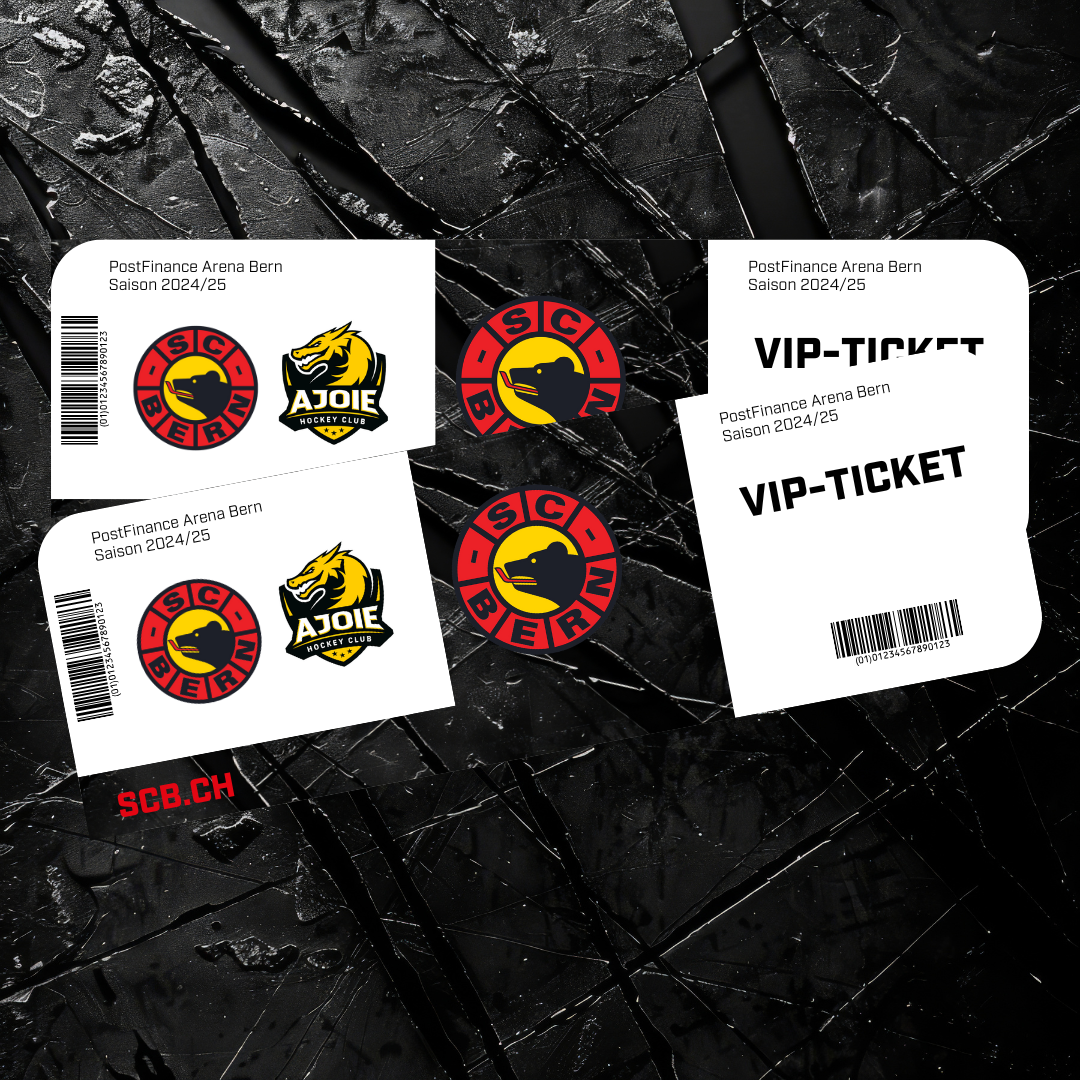 VIP-Ticket 10.01.25- SC Bern vs. HC Ajoie