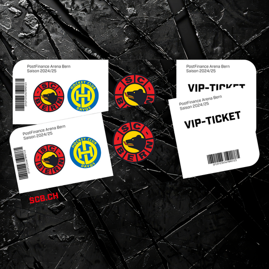 VIP-Ticket 15.02.25- SC Bern vs.  HC Davos