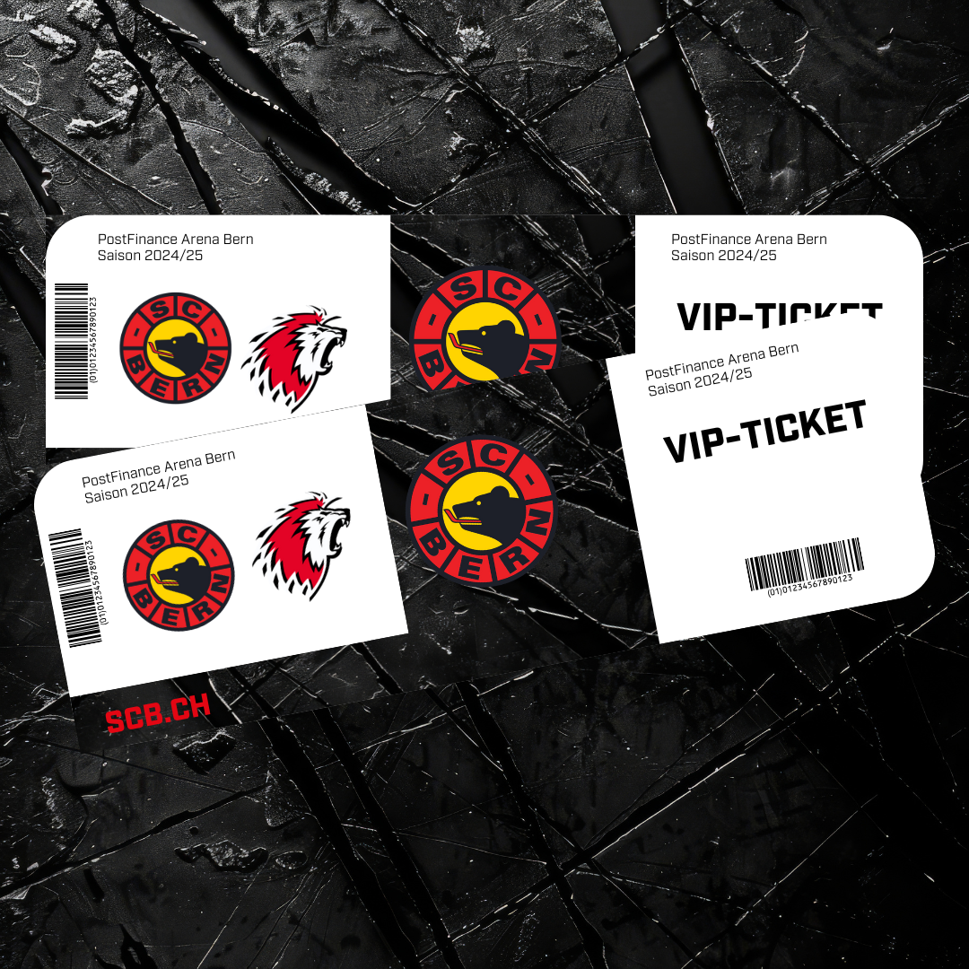 VIP-Ticket 22.01.25- SC Bern vs. Lausanne HC