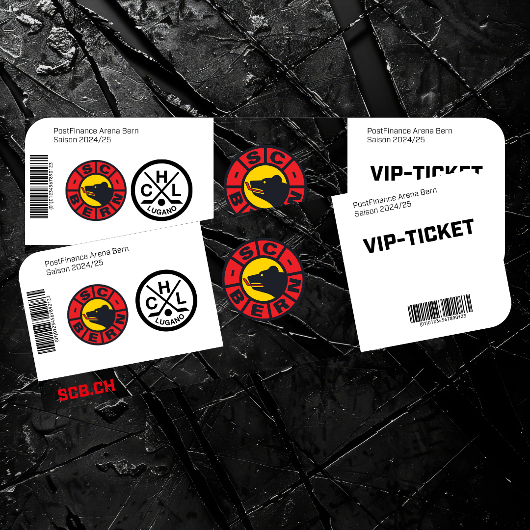 VIP-Ticket 02.01.25- SC Bern vs. HC Lugano