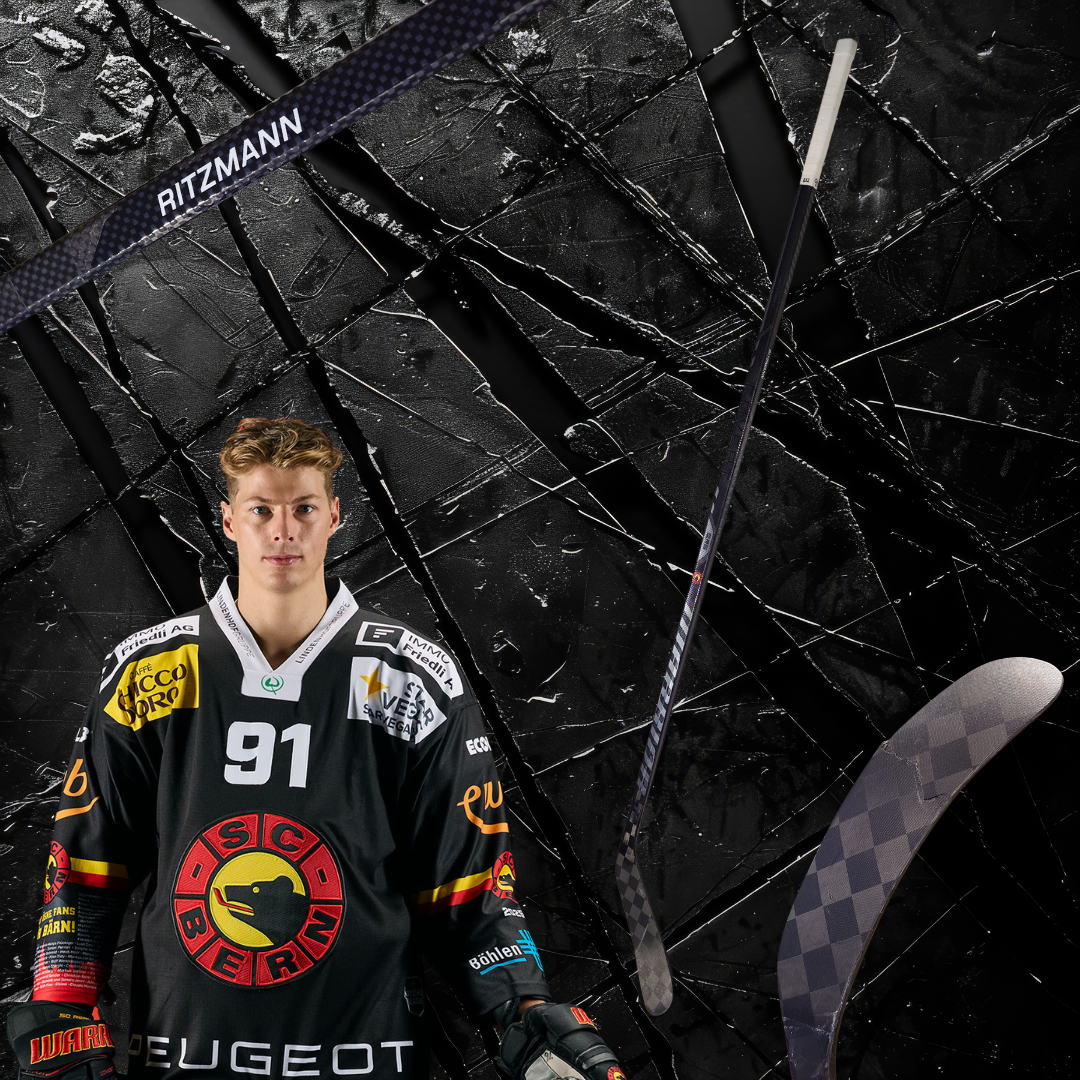 Fabian Ritzmann's gebrochener Stock