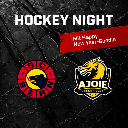 Hockey Mittag SCB vs. HC Ajoie 01.02.2026 mit Happy New Year-Goodie