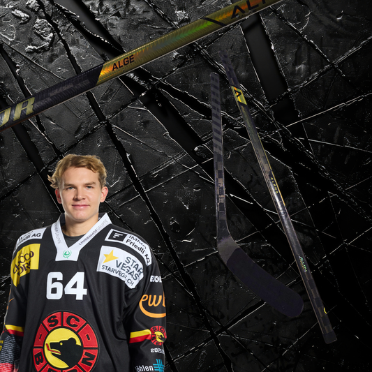 Mats Alge's gebrochener Stock