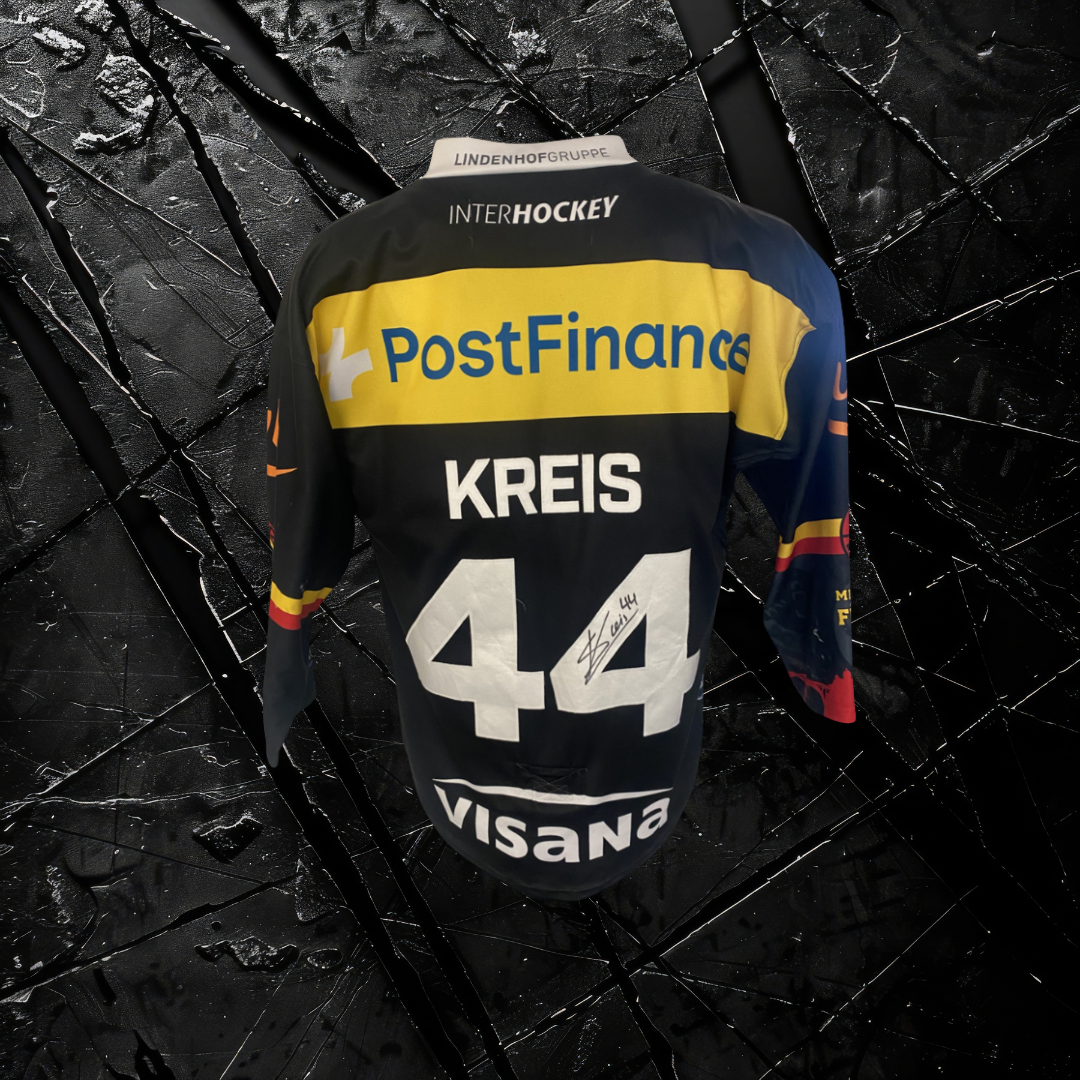 Gameworn Trikot von Samuel Kreis
