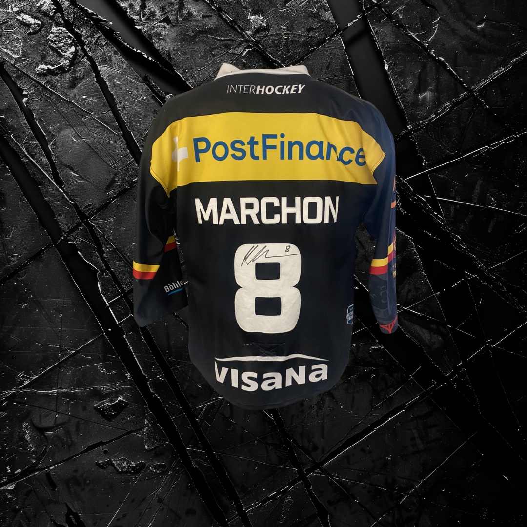 Gameworn Trikot von Marc Marchon